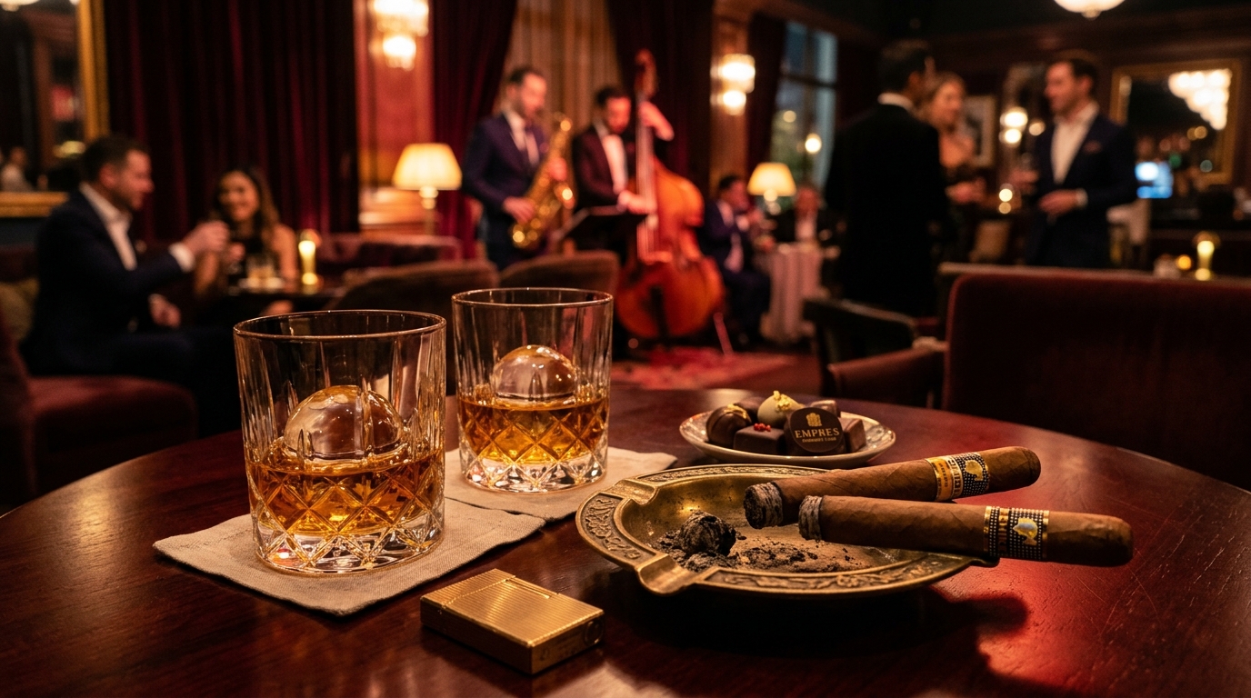 Whiskey & Cigar Tasting Party